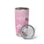 Personalised Polynesia Breast Cancer Awareness Tumbler Cup No One Fights Alone Turtle Ribbon - Pink Version