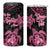 Personalised Polynesia Breast Cancer Awareness 4 in 1 Can Cooler Tumbler No One Fights Alone Turtle Ribbon - Black Version