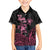 Personalised Polynesia Breast Cancer Awareness Hawaiian Shirt No One Fights Alone Turtle Ribbon - Black Version