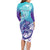 Personalised New Zealand Suicide Prevention Month Family Matching Long Sleeve Bodycon Dress and Hawaiian Shirt You Matter NZ Fern With Maori Koru Lizard