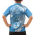 Personalised New Zealand Autism Awareness Family Matching Puletasi and Hawaiian Shirt NZ Fern With Maori Koru Lizard