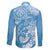 Personalised New Zealand Autism Awareness Family Matching Puletasi and Hawaiian Shirt NZ Fern With Maori Koru Lizard