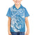 Personalised New Zealand Autism Awareness Kid Hawaiian Shirt NZ Fern With Maori Koru Lizard