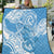 Personalised New Zealand Autism Awareness Quilt NZ Fern With Maori Koru Lizard