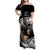 Custom New Zealand Silver Fern Rugby Family Matching Off Shoulder Maxi Dress and Hawaiian Shirt 2024 Aotearoa Maori Mascot Go All Black