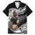 Custom New Zealand Silver Fern Rugby Family Matching Puletasi and Hawaiian Shirt 2024 Aotearoa Maori Mascot Go All Black