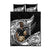 Custom New Zealand Silver Fern Rugby Quilt Bed Set 2024 Aotearoa Maori Mascot Go All Black