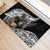 Custom New Zealand Silver Fern Rugby Rubber Doormat 2024 Aotearoa Maori Mascot Go All Black