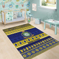 Niue Christmas Area Rug Monuina e Kilisimasi Hiapo Motifs LT14 - Polynesian Pride