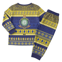 Niue Christmas Pajama Set Monuina e Kilisimasi Hiapo Motifs LT14 - Polynesian Pride