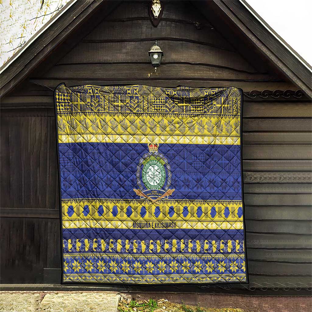 Niue Christmas Quilt Monuina e Kilisimasi Hiapo Motifs LT14 - Polynesian Pride