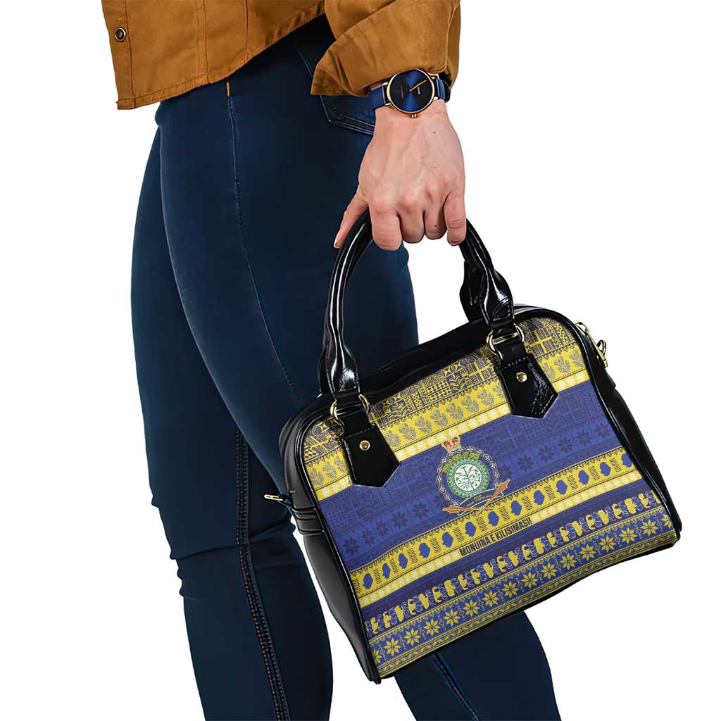 Niue Christmas Shoulder Handbag Monuina e Kilisimasi Hiapo Motifs LT14 - Polynesian Pride