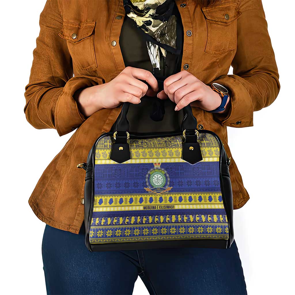 Niue Christmas Shoulder Handbag Monuina e Kilisimasi Hiapo Motifs LT14 - Polynesian Pride