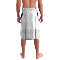 Niue White Sunday Lavalava Tapu Fanau Ia Puakenikeni Hiapo Pattern LT14 - Polynesian Pride