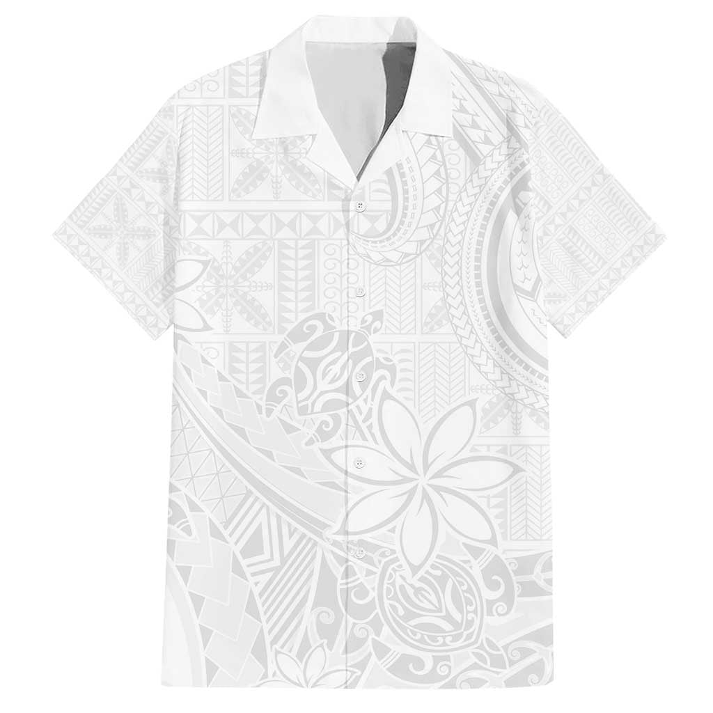 Tapu Fanau Ia Niue Hawaiian Shirt Happy White Sunday Unique Hiapo LT14 White - Polynesian Pride