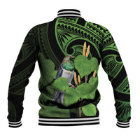 Kawakawa Rongoa Maori Kereru New Zealand Baseball Jacket LT14 - Polynesian Pride