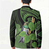 Kawakawa Rongoa Maori Kereru New Zealand Blazer LT14 - Polynesian Pride