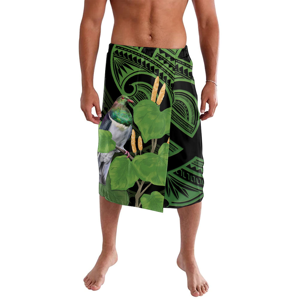 Kawakawa Rongoa Maori Kereru New Zealand Lavalava LT14 Green - Polynesian Pride