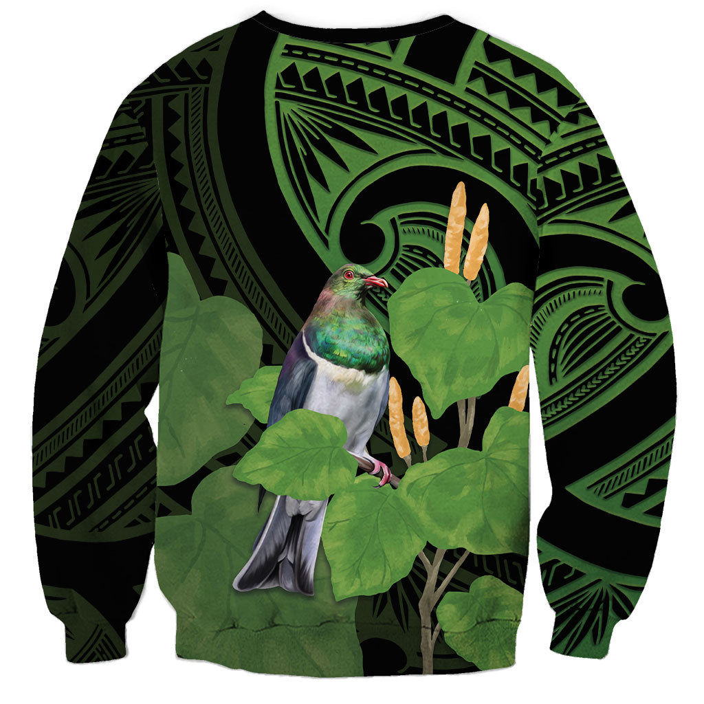 Kawakawa Rongoa Maori Kereru New Zealand Sweatshirt LT14 - Polynesian Pride