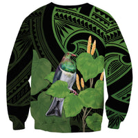 Kawakawa Rongoa Maori Kereru New Zealand Sweatshirt LT14 - Polynesian Pride