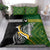 New Zealand and South Africa Rugby Bedding Set 2023 World Cup Final All Black Springboks Together LT14 - Polynesian Pride