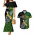 Personalised New Zealand and South Africa Rugby Couples Matching Mermaid Dress and Hawaiian Shirt 2023 World Cup Final All Black Springboks Together LT14 Black - Polynesian Pride