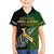 Personalised New Zealand and South Africa Rugby Family Matching Summer Maxi Dress and Hawaiian Shirt 2023 World Cup Final All Black Springboks Together LT14 Son's Shirt Black - Polynesian Pride