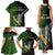 Personalised New Zealand and South Africa Rugby Family Matching Tank Maxi Dress and Hawaiian Shirt 2023 World Cup Final All Black Springboks Together LT14 - Polynesian Pride