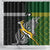 New Zealand and South Africa Rugby Shower Curtain 2023 World Cup Final All Black Springboks Together LT14 - Polynesian Pride