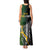 Personalised New Zealand and South Africa Rugby Tank Maxi Dress 2023 World Cup Final All Black Springboks Together LT14 - Polynesian Pride