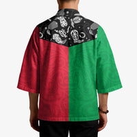 Vanuatu Cowboy Kimono Cowboy Symbols Split Stylized LT14 - Polynesian Pride