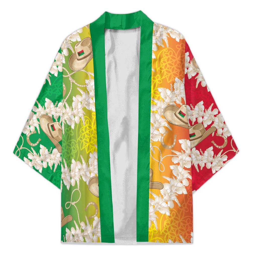 Vanuatu Cowboy Kimono Straw Hats Hibiscus With Sand Drawing LT14 Unisex Reggae - Polynesian Pride