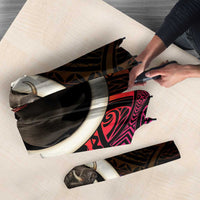 Vanuatu Boar Cowboy Umbrella Tusk Gradient Polynesian Pattern LT14 - Polynesian Pride