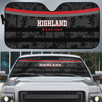 Fiji Naitasiri Rugby Auto Sun Shade Go Highland Warriors LT14 Black - Polynesian Pride