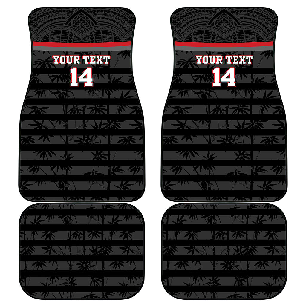 Fiji Naitasiri Rugby Custom Car Mats Go Highland Warriors LT14 - Polynesian Pride