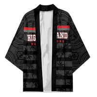 Fiji Naitasiri Rugby Custom Kimono Go Highland Warriors LT14 Unisex Black - Polynesian Pride
