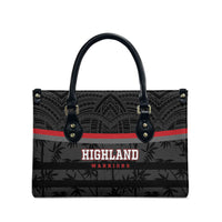 Fiji Naitasiri Rugby Leather Bag Go Highland Warriors LT14 - Polynesian Pride