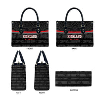 Fiji Naitasiri Rugby Leather Bag Go Highland Warriors LT14 - Polynesian Pride