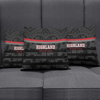 Fiji Naitasiri Rugby Pillow Cover Go Highland Warriors LT14 - Polynesian Pride