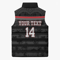 Fiji Naitasiri Rugby Custom Sleeveless Puffer Jacket Go Highland Warriors LT14 - Polynesian Pride