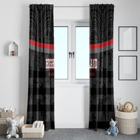 Fiji Naitasiri Rugby Window Curtain Go Highland Warriors LT14 - Polynesian Pride