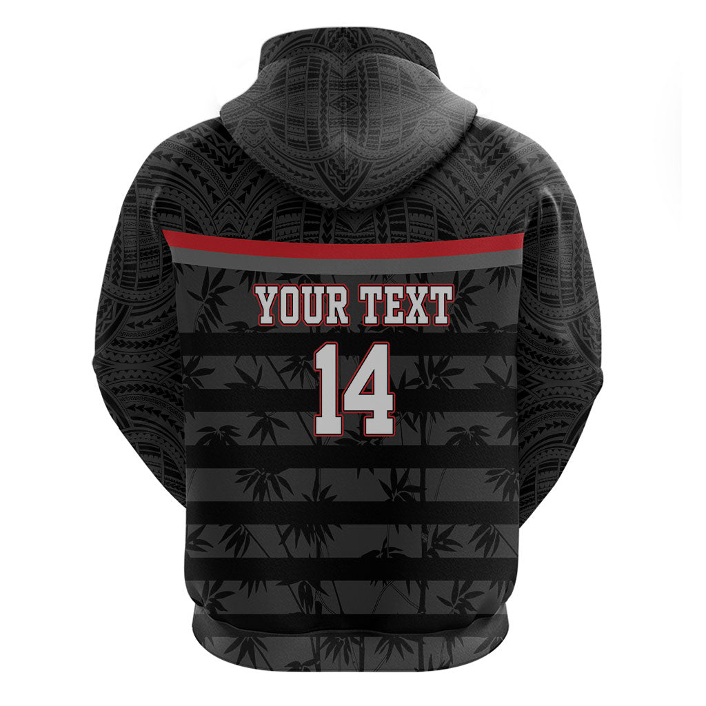 Fiji Naitasiri Rugby Custom Zip Hoodie Go Highland Warriors LT14 - Polynesian Pride