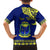 Personalised Fiji Natabua High School Family Matching Puletasi Dress and Hawaiian Shirt Fijian Tapa Pattern LT14 - Polynesian Pride