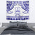 Personalised Fiji Labasa College Tapestry Fijian Tapa Pattern LT14 - Polynesian Pride