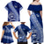 Personalised Fiji Queen Victoria School Family Matching Off Shoulder Maxi Dress and Hawaiian Shirt Fijian Tapa Pattern LT14 - Polynesian Pride