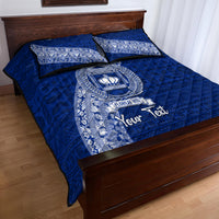 Personalised Fiji Queen Victoria School Quilt Bed Set Fijian Tapa Pattern LT14 - Polynesian Pride