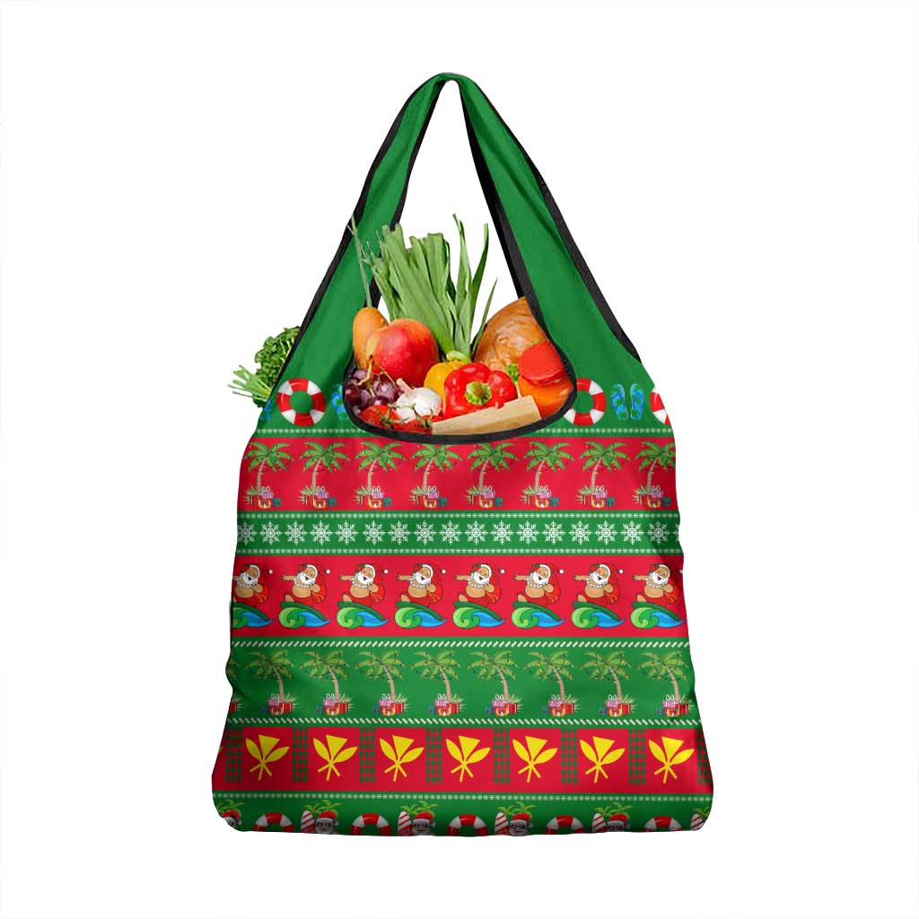 Hawaii Christmas Grocery Bag Mele Kalikimaka