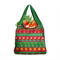 Hawaii Christmas Grocery Bag Mele Kalikimaka LT14 1-pack One Size Green - Polynesian Pride