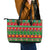 Hawaii Christmas Leather Tote Bag Mele Kalikimaka LT14 - Polynesian Pride