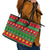 Hawaii Christmas Leather Tote Bag Mele Kalikimaka LT14 - Polynesian Pride